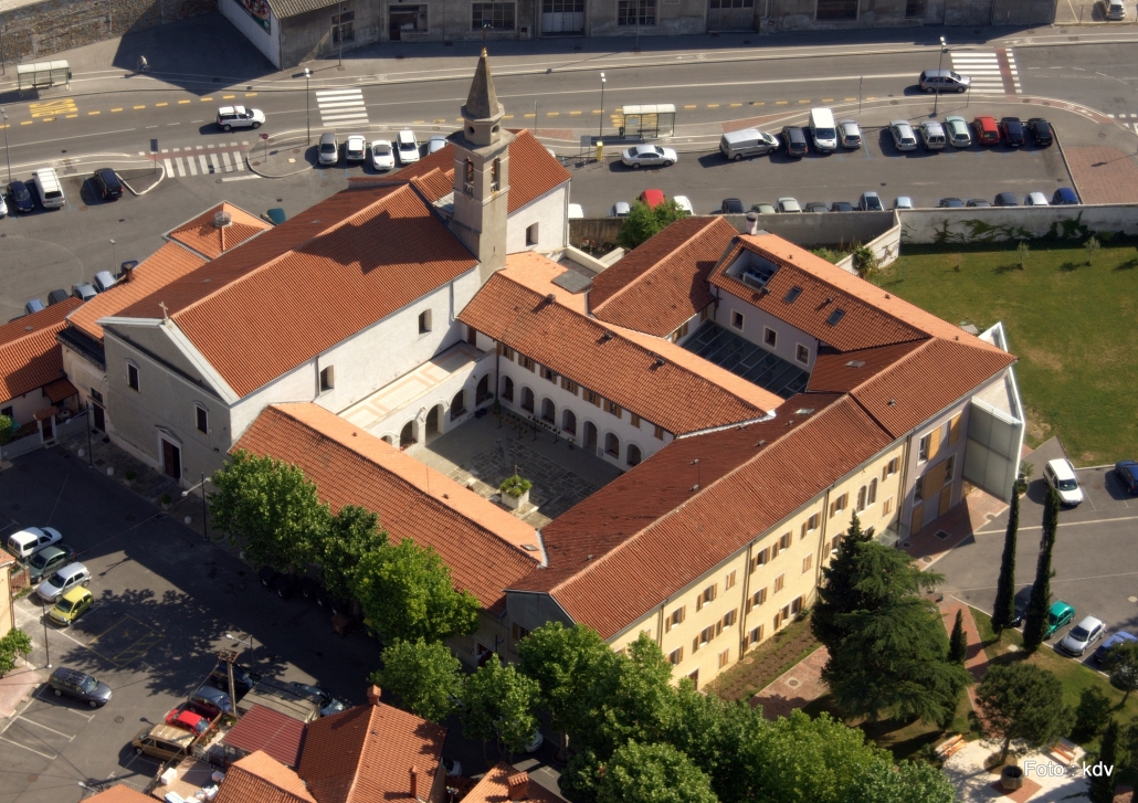 La storia del convento francescano